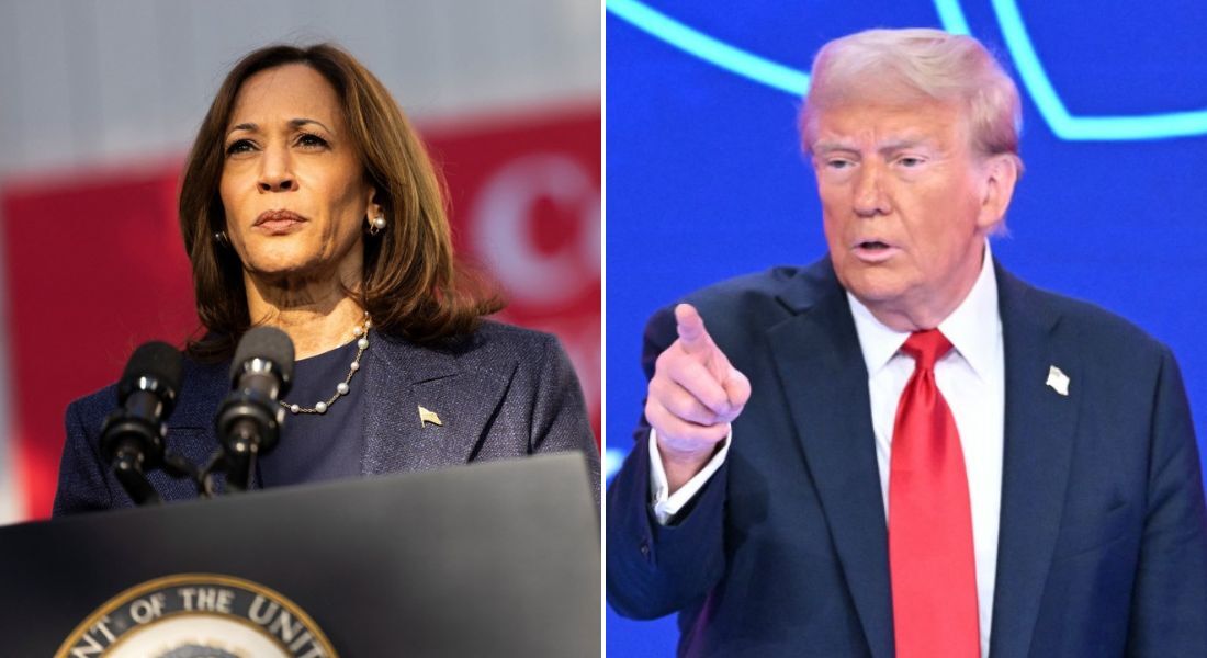 Kamala Harris e Donald Trump buscam apoios na reta final da campanha