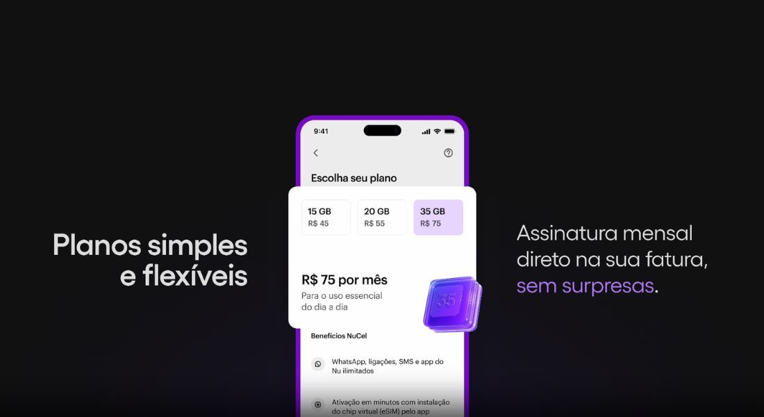 NuCel é a nova operadora de celular do Nubank