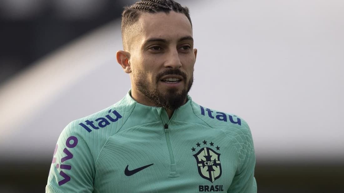 Alex Telles, lateral-esquerdo da Seleção Brasileira