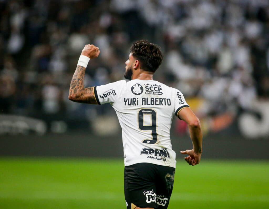 Yuri Alberto, atacante do Corinthians 