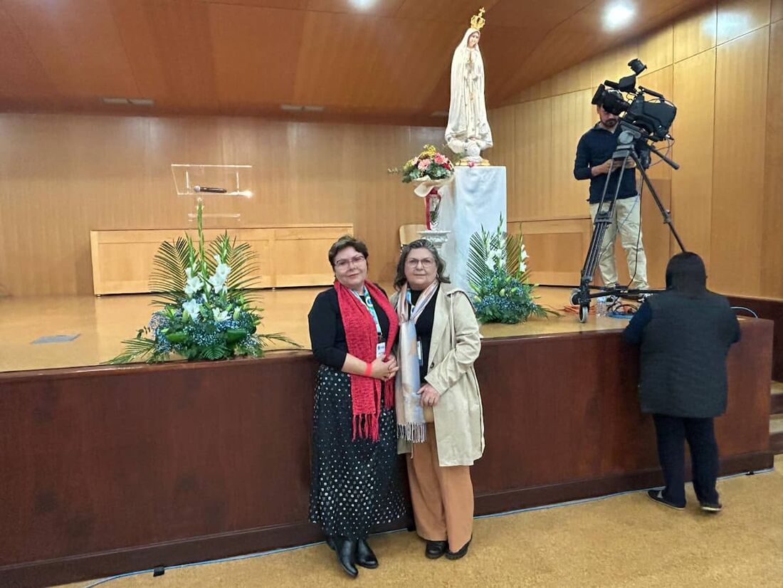 Ana Castro e a irmã Virgínia desejam fazer do Monte Orebe um futuro espaço de romaria