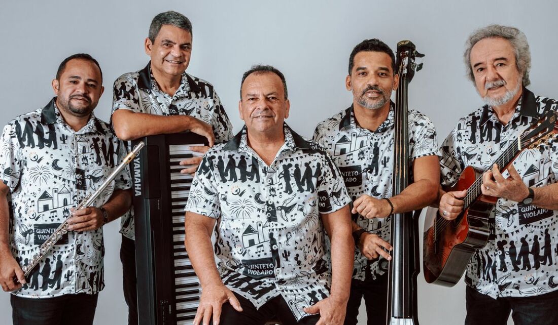 Quinteto Violado celebra 53 anos de carreira e se apresenta no Panela do Jazz