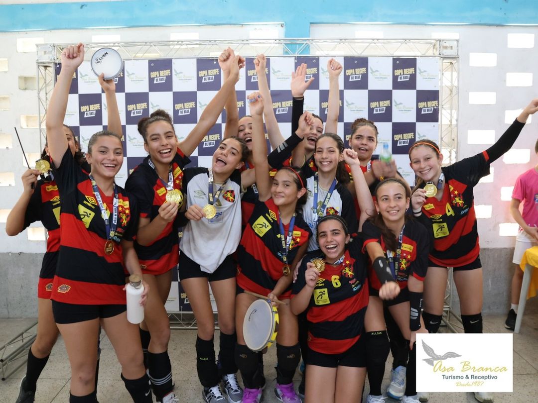 Na edição anterior o Sport garantiu o 1&ordm; lugar na categoria feminino sub-14