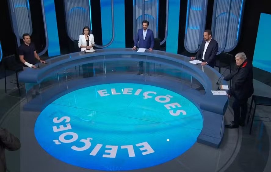 Debate entre os candidatos à prefeitura de São Paulo na TV Globo 