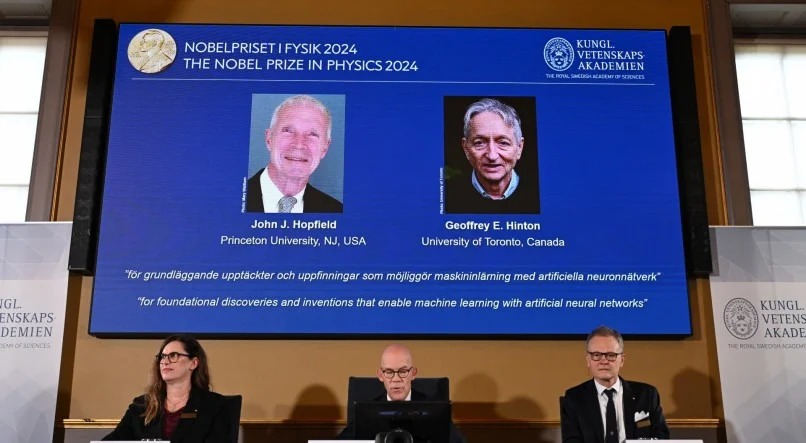 John Hopfield e Geoffrey Hinton são os ganhadores do Nobel 2024 em Física 