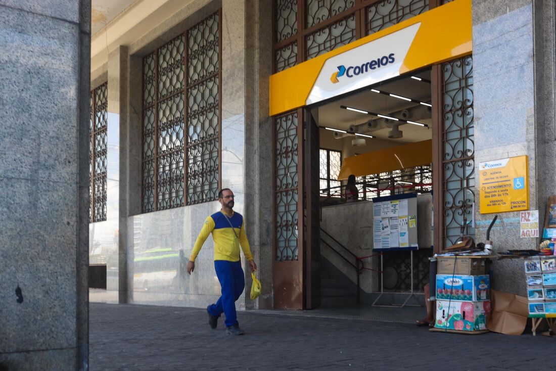 Fachada dos Correios