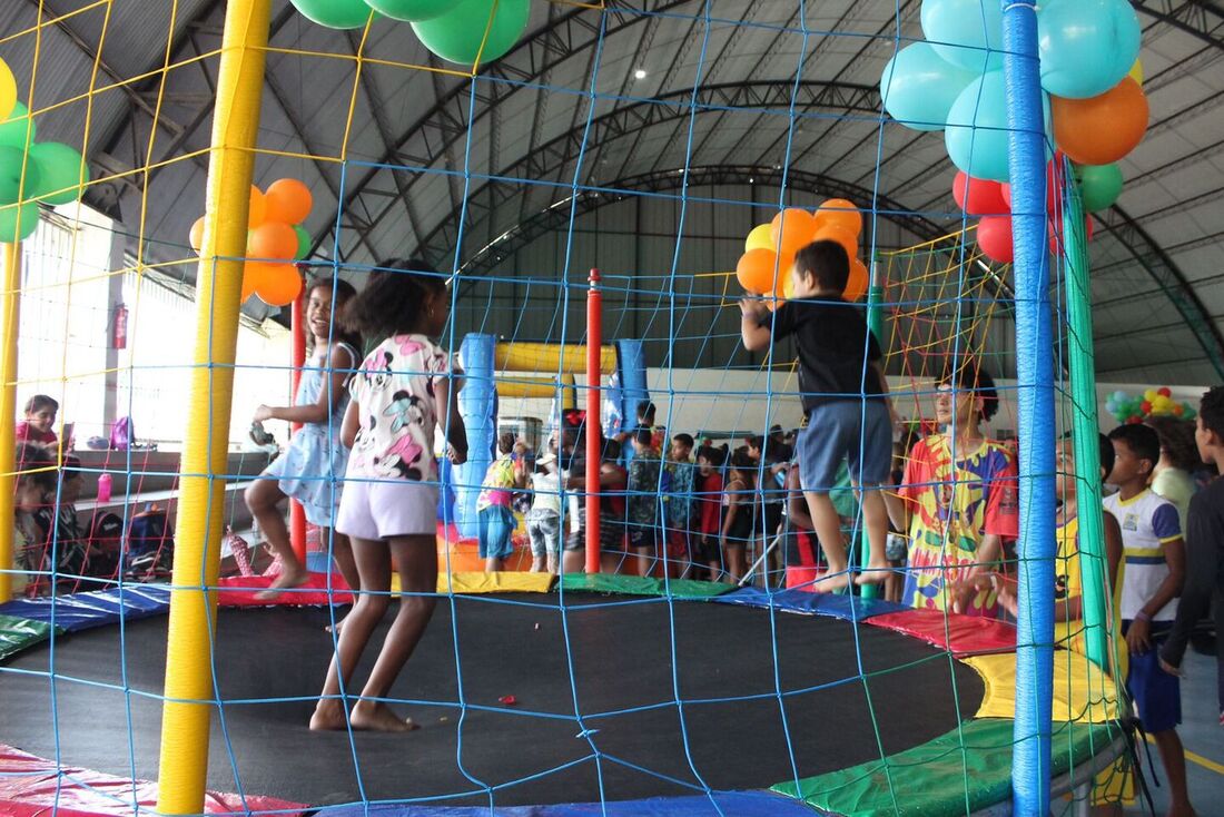 Festa do Dia das Crianças, realizada pelo GAC