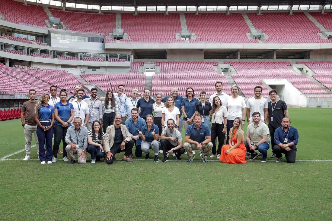 Segunda visita técnica à Arena de Pernambuco