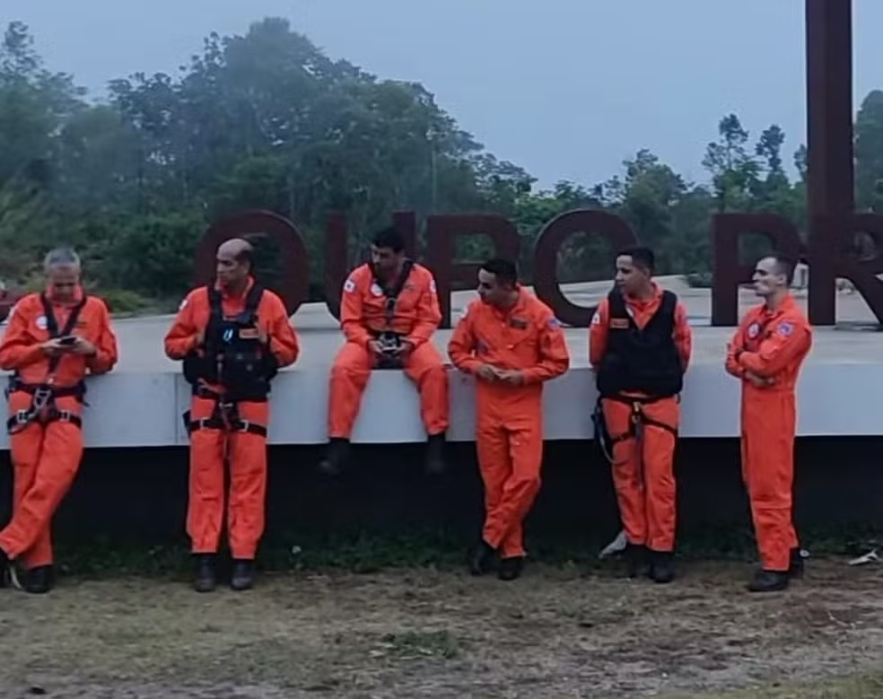 Da esquerda para direita: Bruno Sudário, Welerson, Rodrigo Trindade, Wilker, Gabriel e Victor 