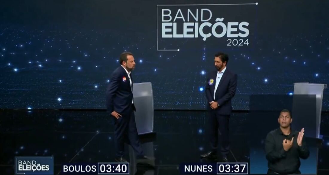 Os candidatos a prefeitura de São Paulo, Ricardo Nunes e Guilherme Boulos