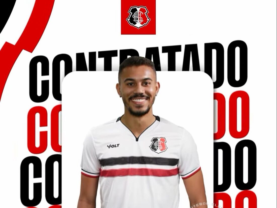 Gabriel Rodrigues é o novo contratado do Santa Cruz