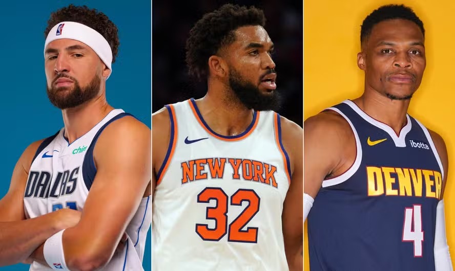 Klay, Towns e Westbrook mudaram de times na NBA