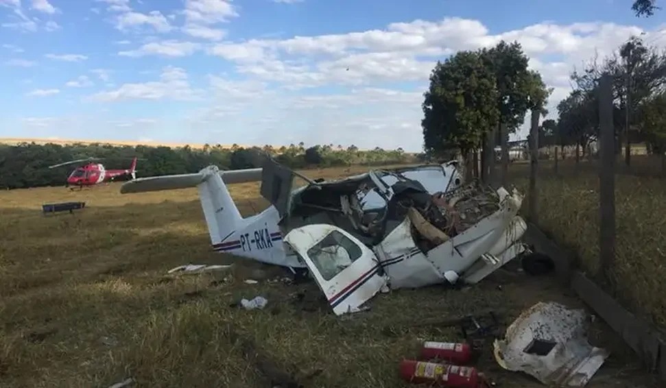 Aeronave cai no interior de SP; não há confirmação de vítimas