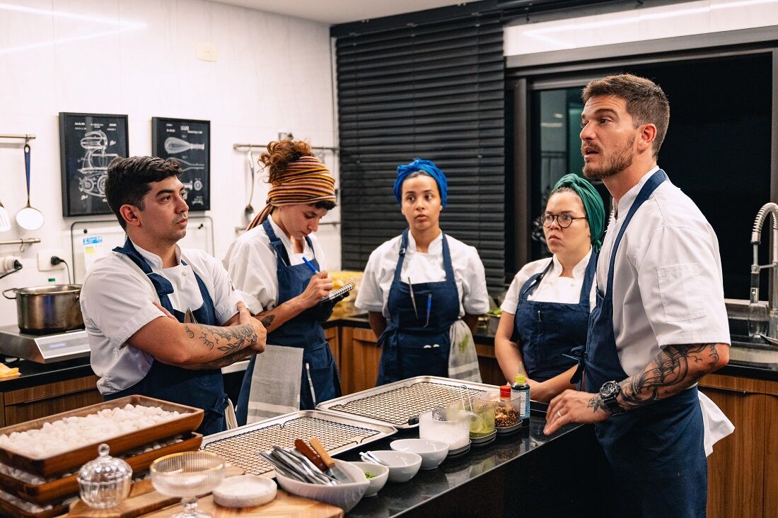 Equipe do chef Pedro Godoy 