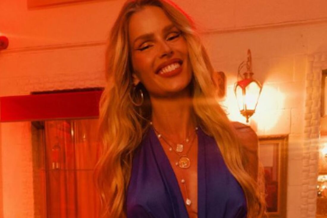 Yasmin Brunet está sendo alvo de haters nas redes sociais por conta do seu rosto