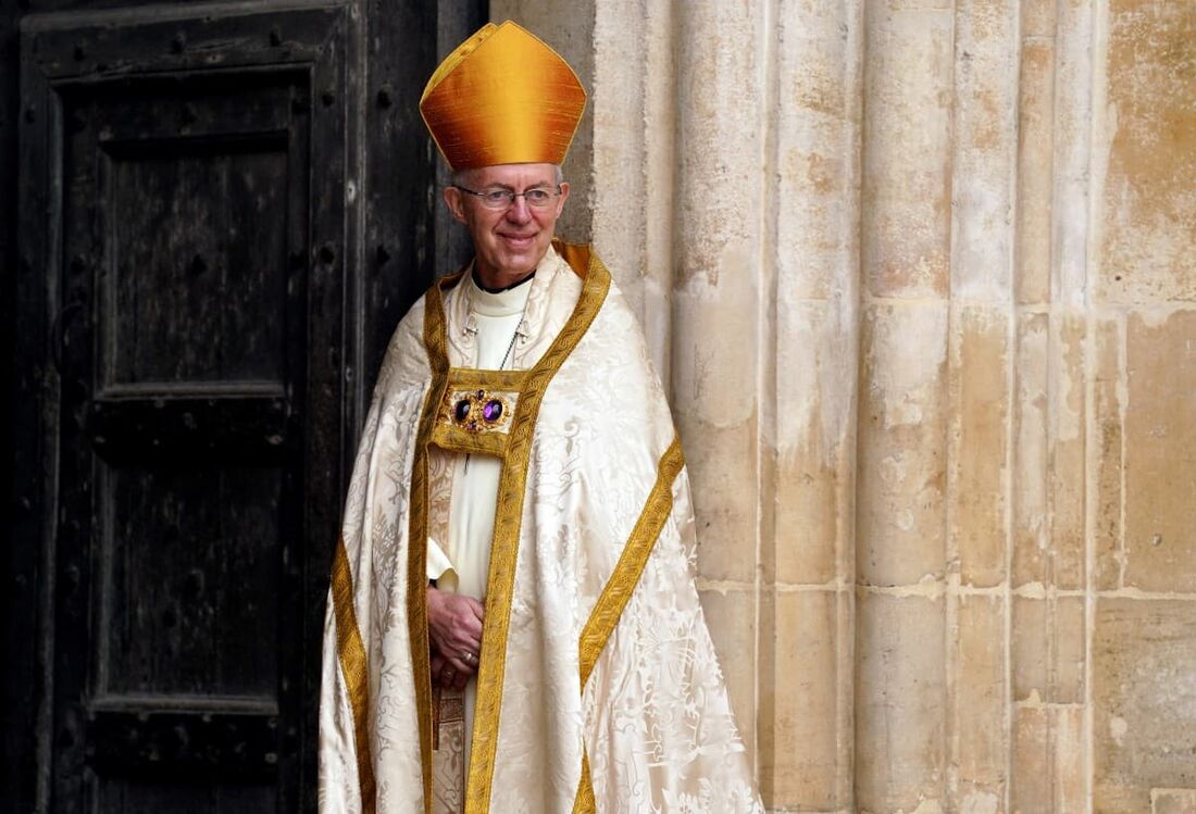 O arcebispo de Canterbury Justin Welby 