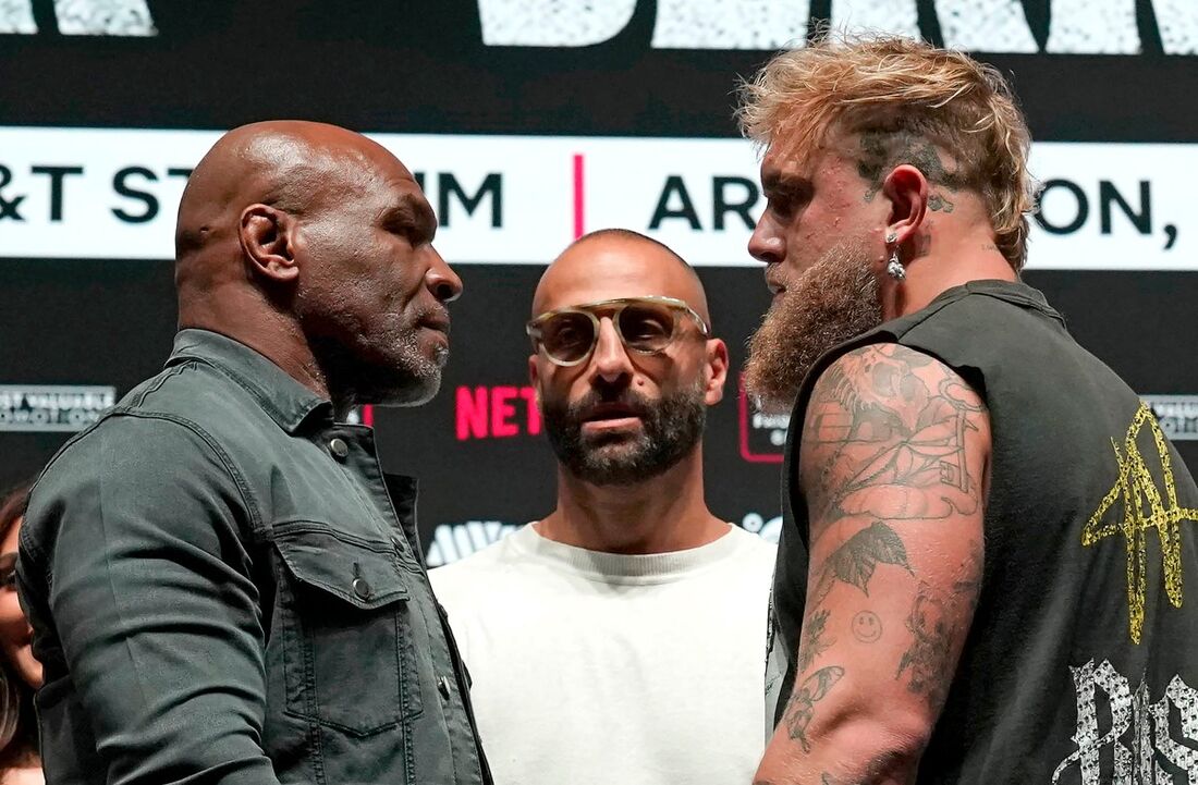 Luta entre Mike Tyson e Jake Paul é o maior evento esportivo já transmitido pela Netflix