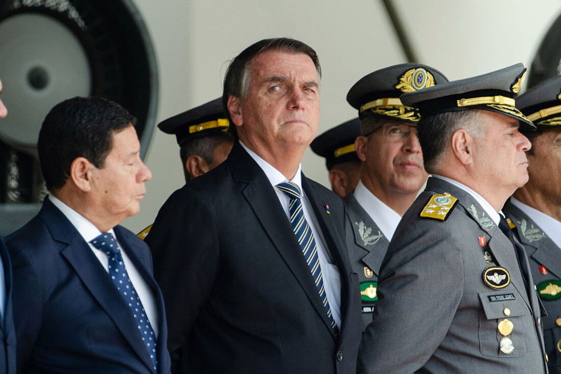 O ex-presidente Jair Bolsonaro