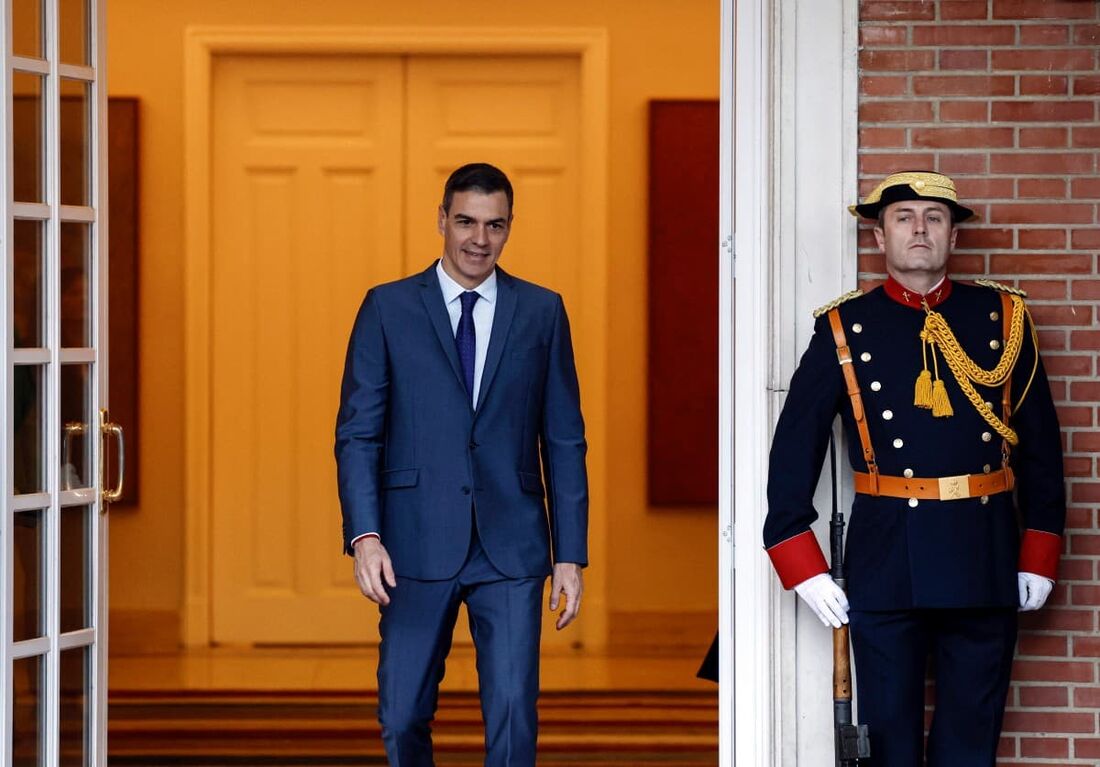 O primeiro-ministro espanhol, Pedro Sanchez