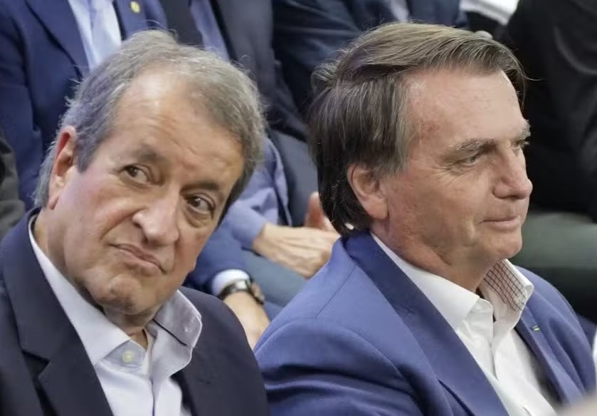 Valdemar Costa Neto e Jair Bolsonaro 