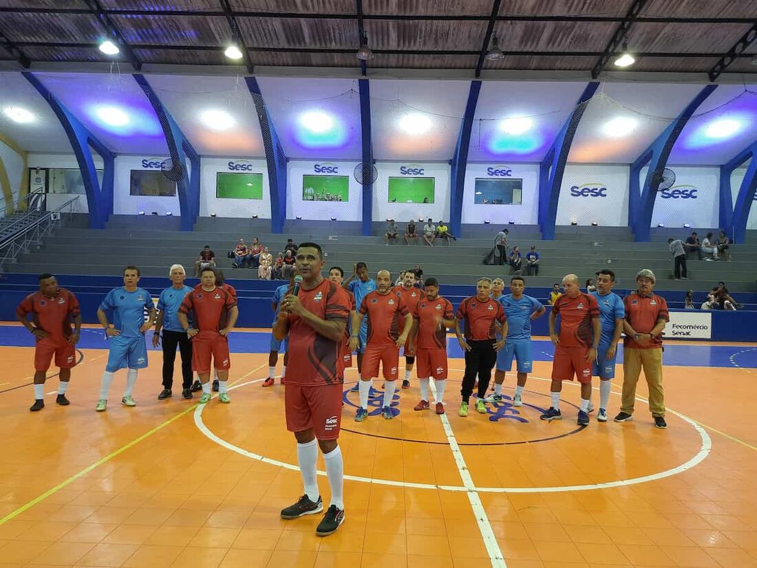 Jogo das Estrelas inaugurou o projeto Sesc Futsal nas Comunidades 