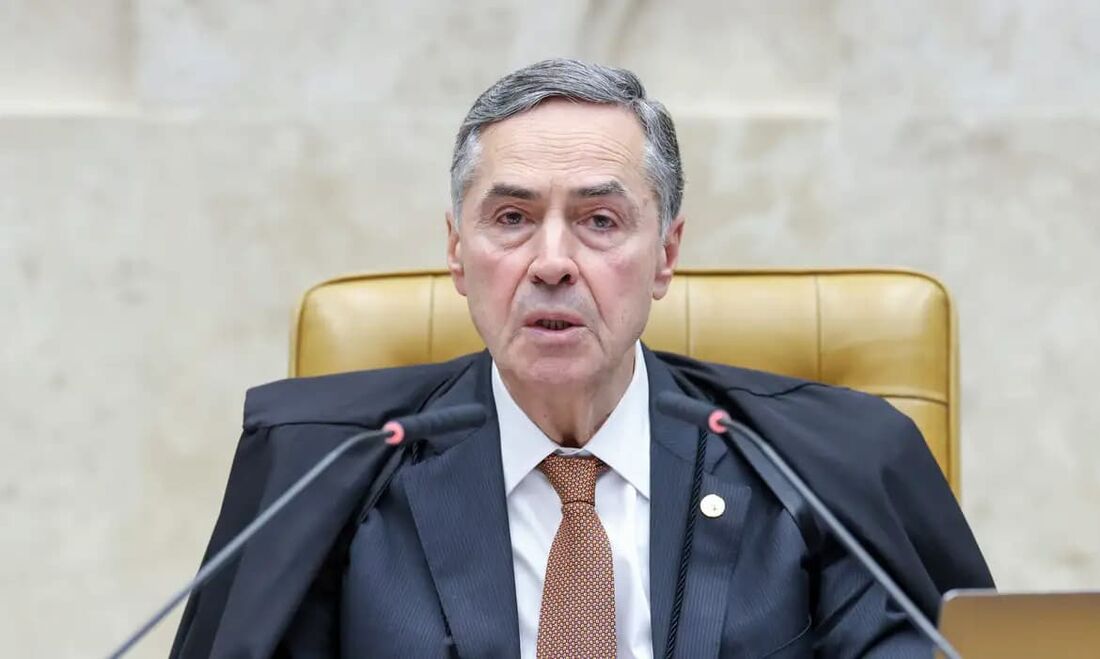 O presidente do Supremo Tribunal Federal (STF), ministro Luís Roberto Barroso