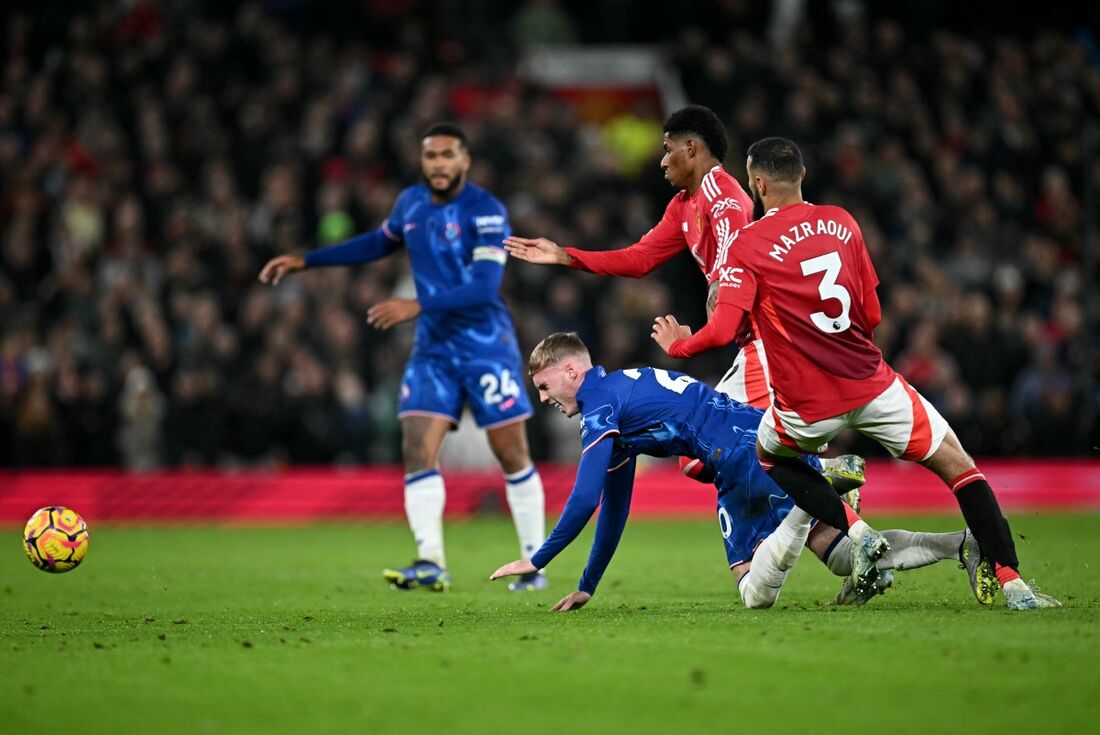 Manchester United 1x1 Chelsea, pela Premier League