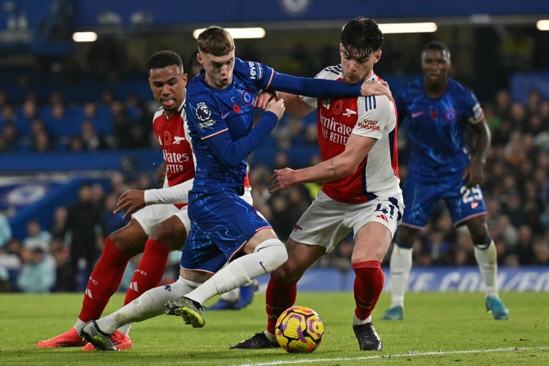 Chelsea e Arsenal empataram na Premier League 