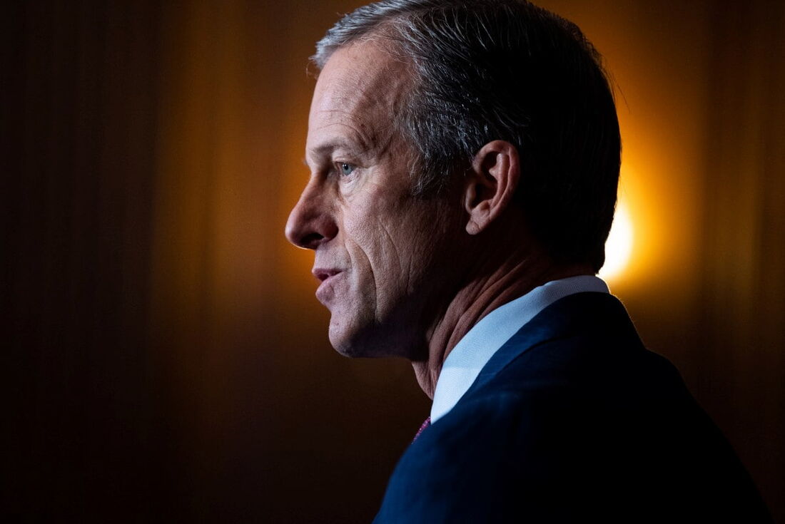  O senador dos EUA John Thune