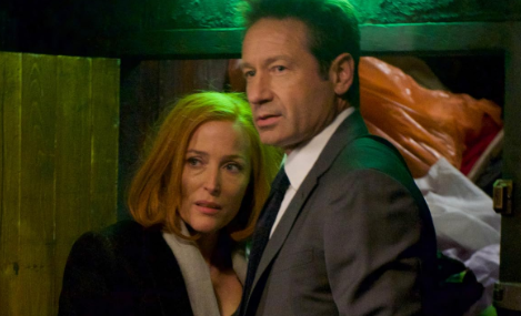 Gillian e David em "Arquivo X"