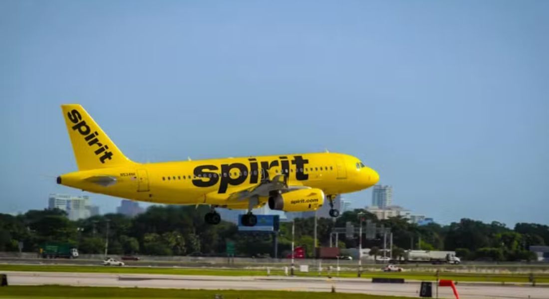 Avião da Spirit Airlines