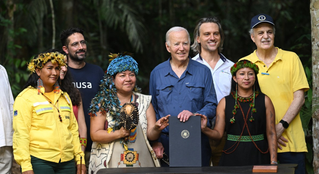 Biden na Amazônia