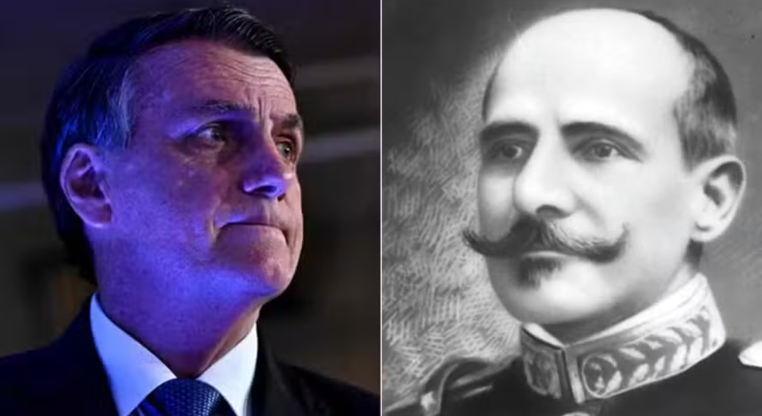 Jair Bolsonaro e marechal Hermes da Fonseca