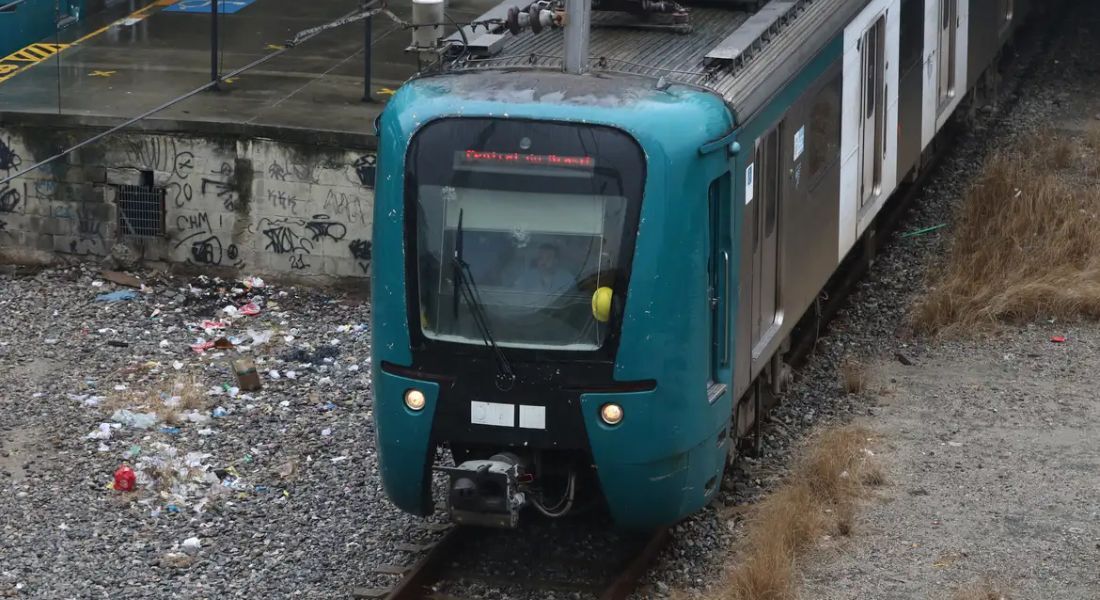 Trem no Rio de Janeiro