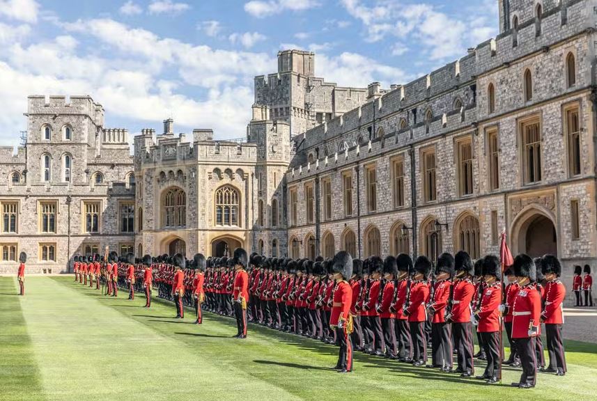 Castelo de Windsor, na Inglaterra