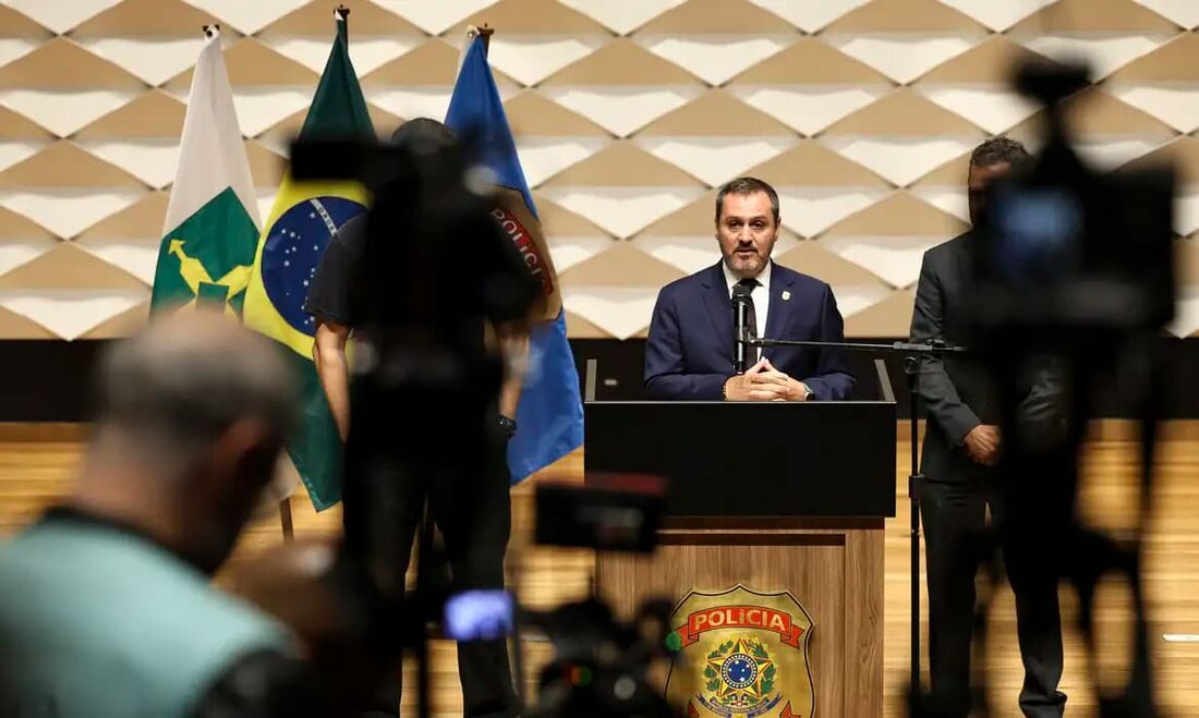 O diretor-geral da Polícia Federal PF, Andrei Rodrigues