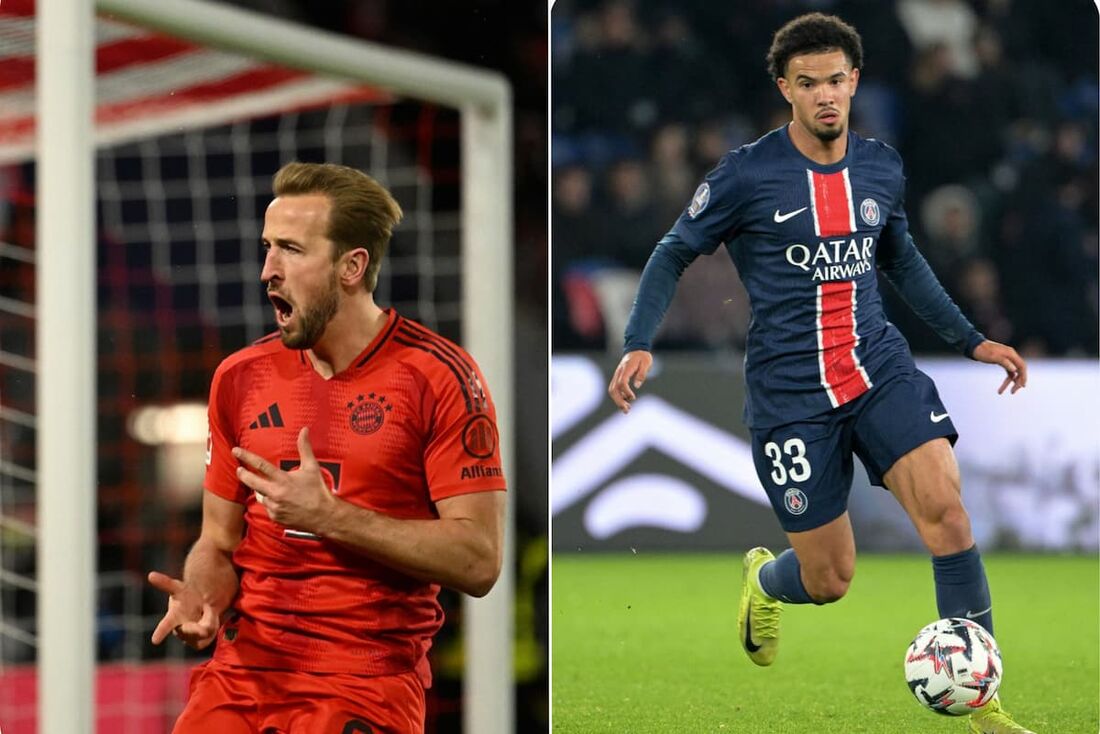 Bayern de Munique x PSG duelam mais uma vez pela Champions League 