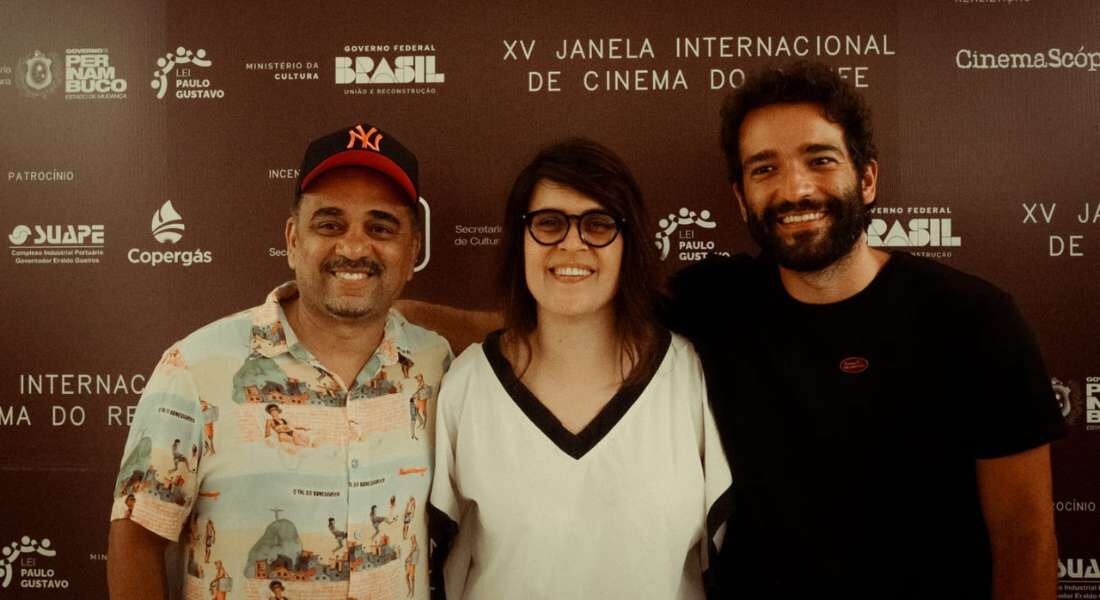 Luciano Vidigal, Luciana Veras e Humberto Carrão, jurados do Janela 