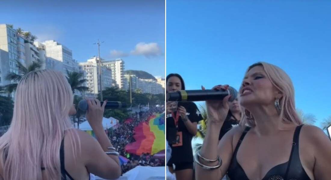 Duda Beat foi a atração principal da Parada LGBTQIAPN+ do Rio