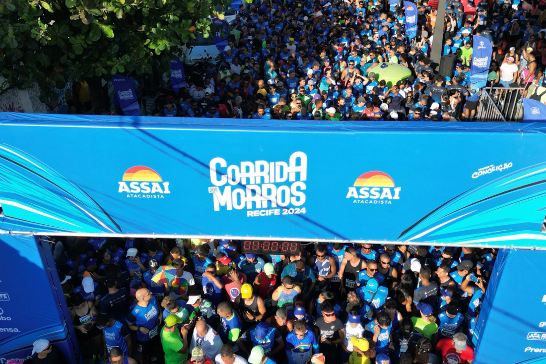 A Corrida dos Morros 2024 aconteceu no último domingo (24)