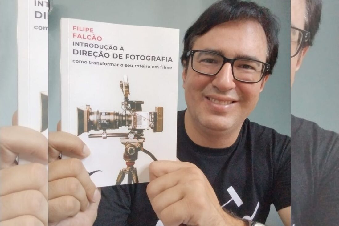 Filipe Falcão lança livro de direção de fotografia nesta sexta-feira (22), na Unicap