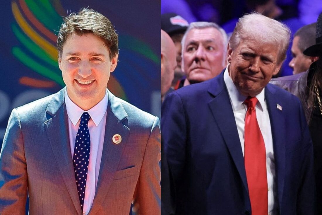 Justin Trudeau e Donald Trump 