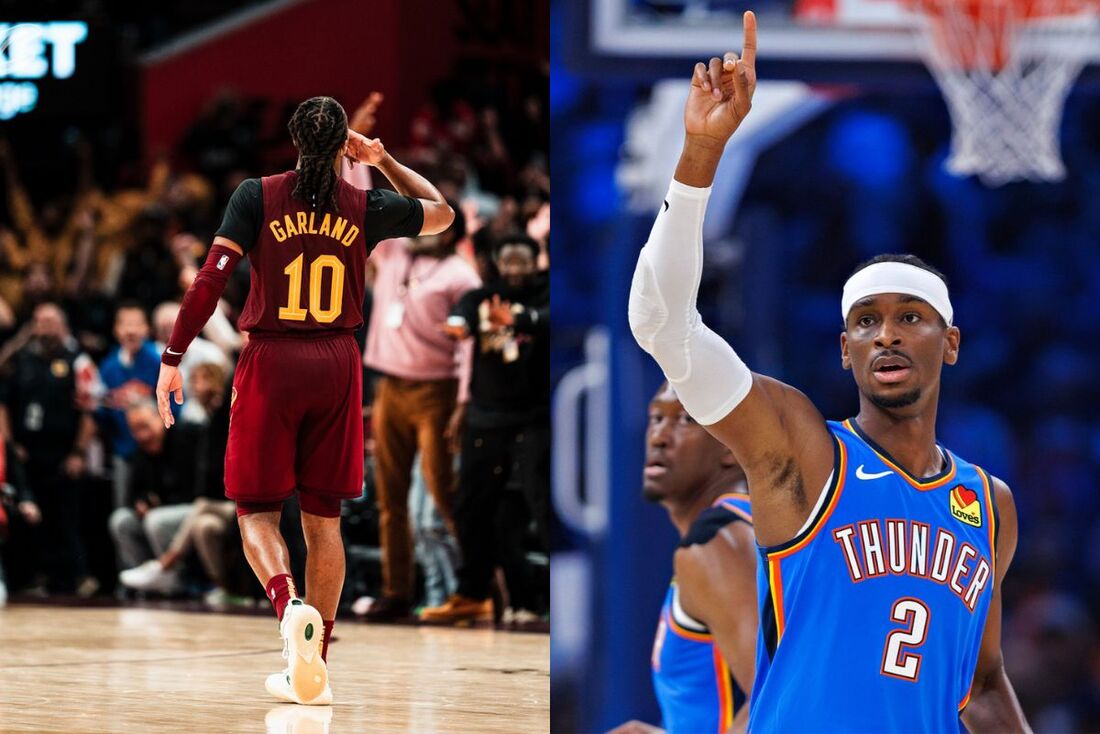 Cavs (8-0) e Thunder (7-0) são os únicos invictos da temporada regular