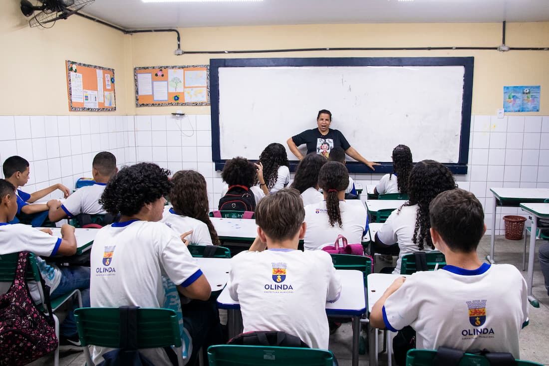 Estudantes da Rede Municipal de Olinda