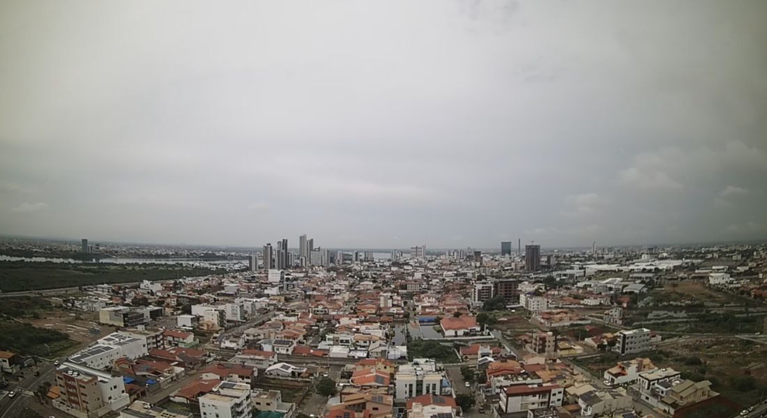 Tempo chuvoso em Petrolina, no Sertão de Pernambuco