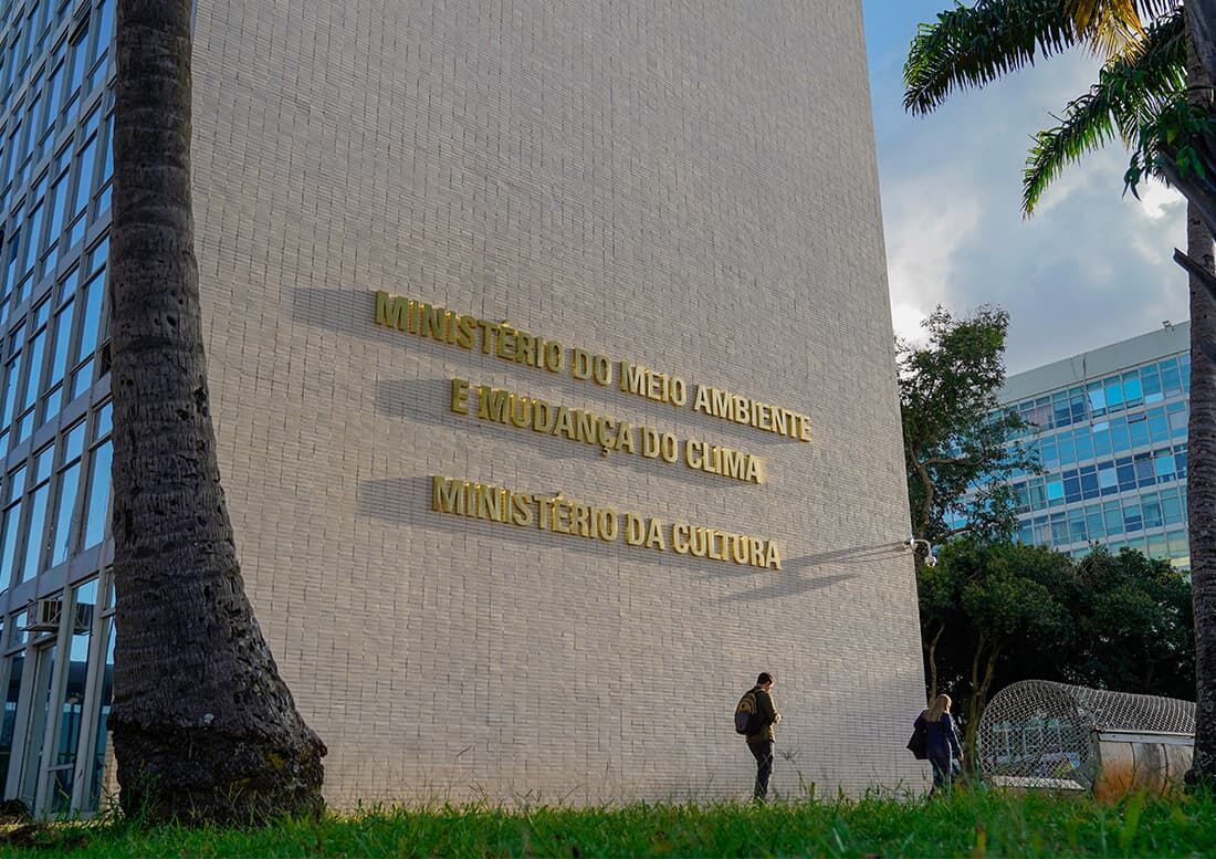 Fachada do Ministério do Meio Ambiente e Mudança do Clima (MMA)