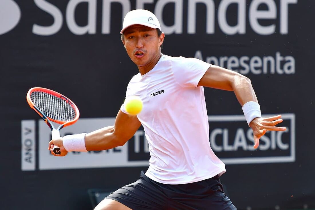 Pedro Sakamoto é a principal atração do Brasil Tennis Classic