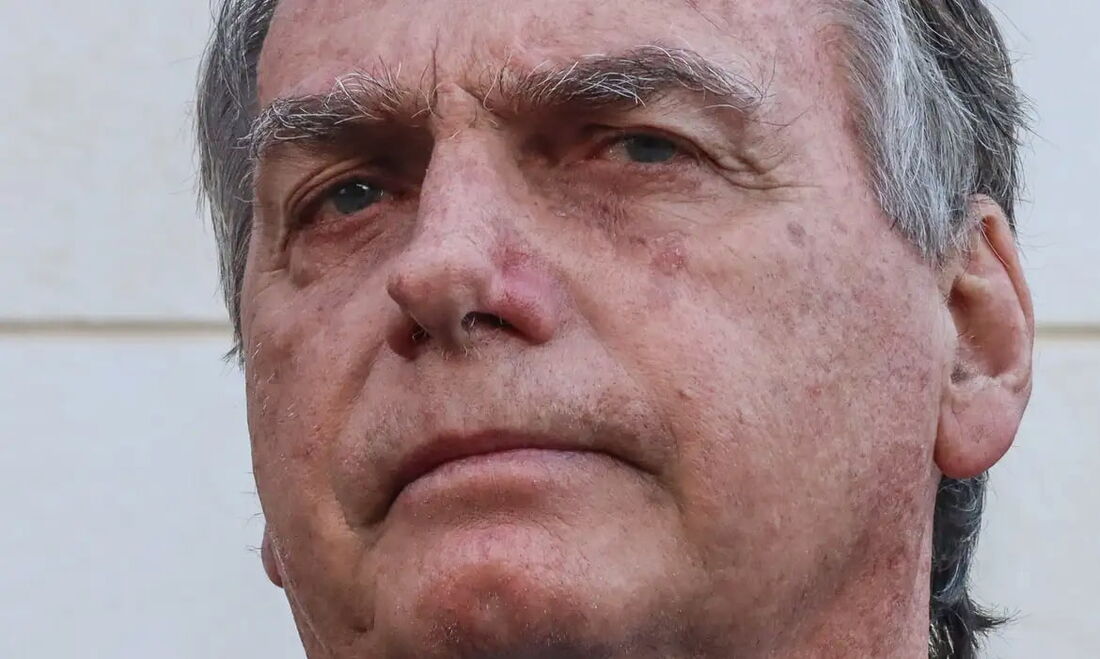 O ex-presidente Jair Bolsonaro