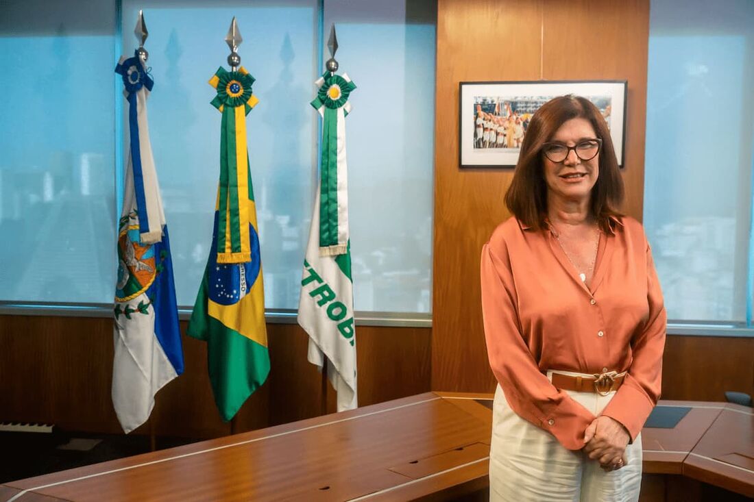 A presidente da Petrobras, Magda Chambriard