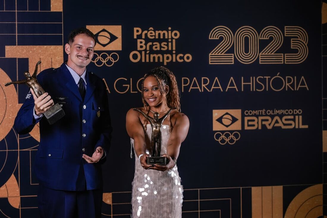 Prêmio Brasil Olímpico teve Marcus D´Almeida e Rebeca Andrade como grandes destaques em 2023 